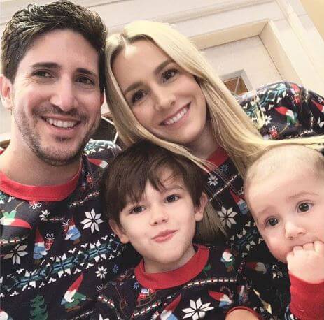 Betsy DeVos's daughter, Andrea with her sons and husband.